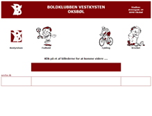 Tablet Screenshot of bvoksbol.dk